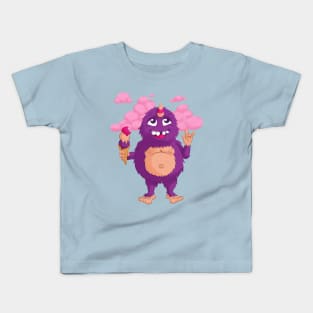 Ice Cream Monster Kids T-Shirt